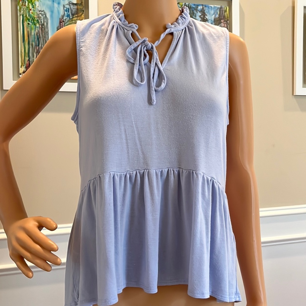 J crew ruffle top